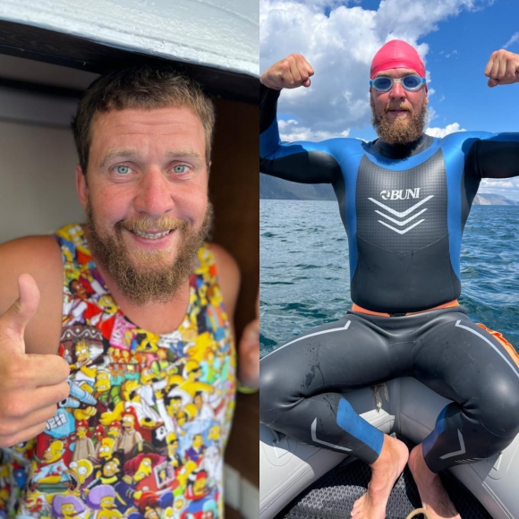 Байкальский марафон мужества: пловцы приближаются к финишу