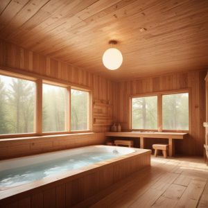 Банный комплекс с русской баней, хамамом и сауной