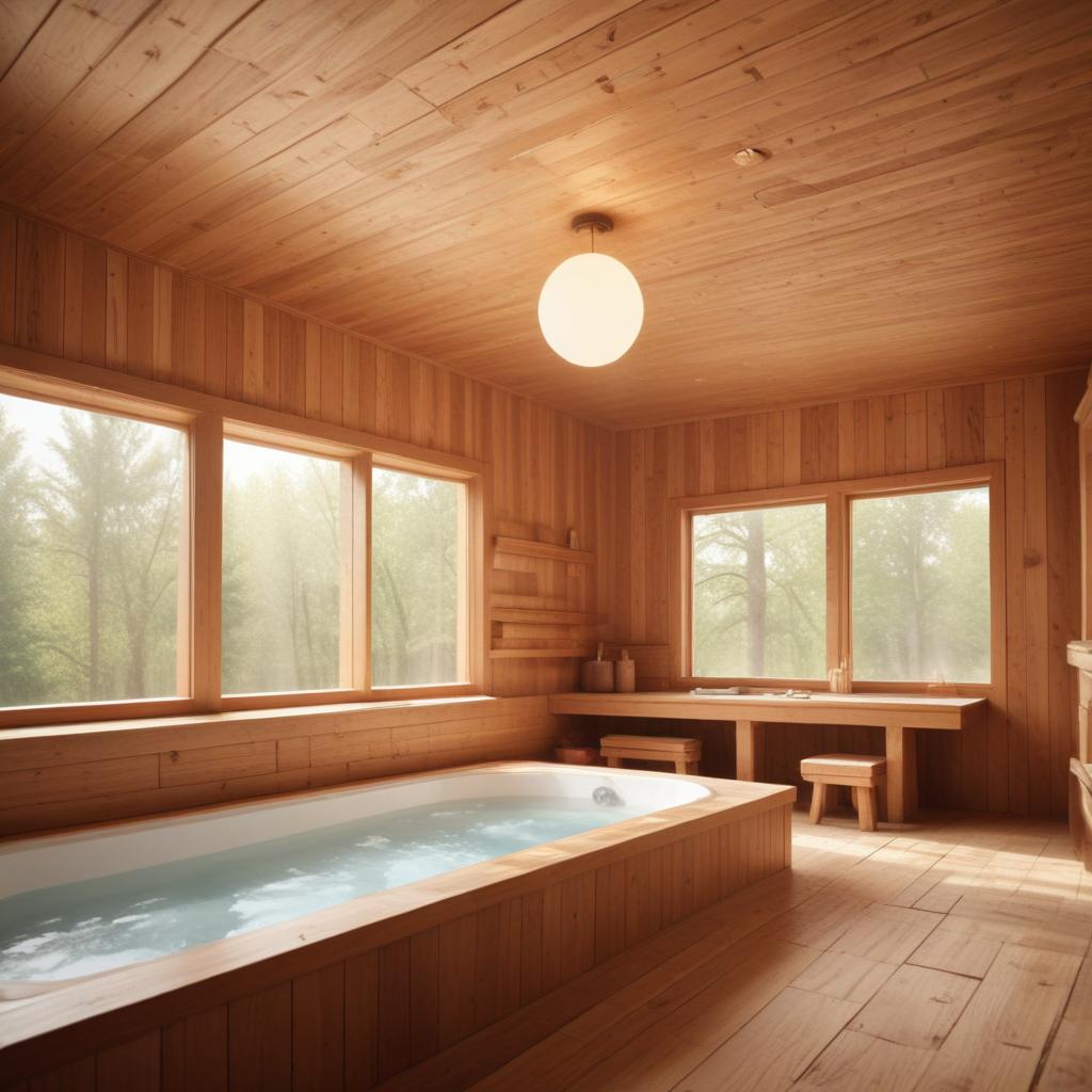 Банный комплекс с русской баней, хамамом и сауной